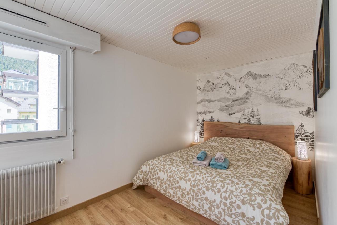 Apartamento Le Petit Balcon Avec Vue Sur Le Mont-Blanc 2 Etoiles Chamonix Mont Blanc Exterior foto