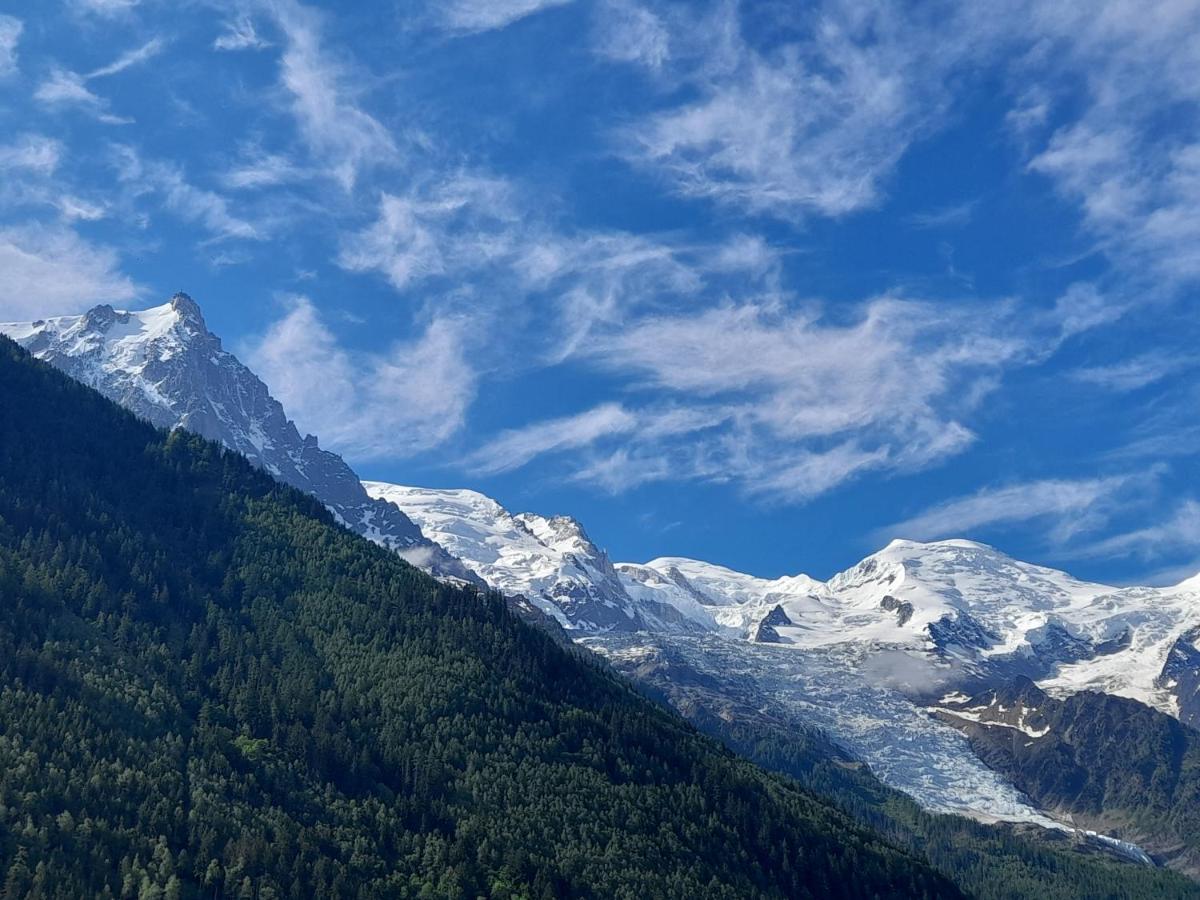 Apartamento Le Petit Balcon Avec Vue Sur Le Mont-Blanc 2 Etoiles Chamonix Mont Blanc Exterior foto